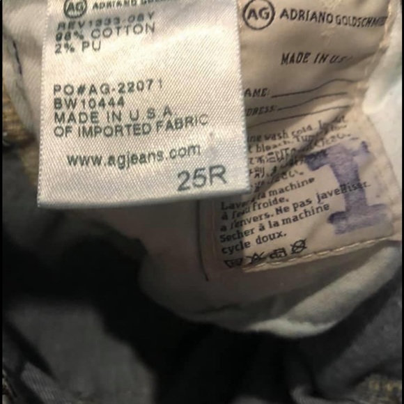 AG Stilt Cigarette Roll-Up Jeans - Picture 4 of 4